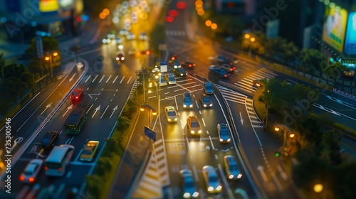Generative AI : urban traffic at shenzhen city
