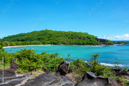 Port Launay Marine Park, Island Mahé, Republic of Seychelles, Africa.