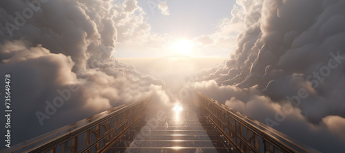 kingdom of heaven, sky, bridge 2