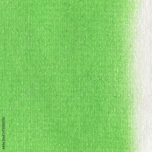 Fresh green background. Vivid green grass color. Abstract crayon texture. Pastel drawings on paper backdrop. Hand-drawn chalk pattern for print and web design.