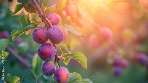 fruits on a branch