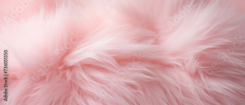 Fondo de textura con pelaje de color rosa con ondas 