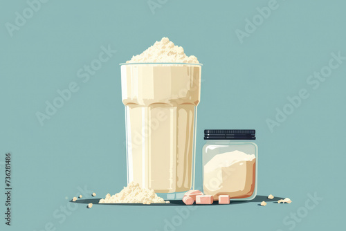 Casein Protein: Like whey, casein is derived from milk. However, casein is digested more slowly, providing a sustained release of amino acids