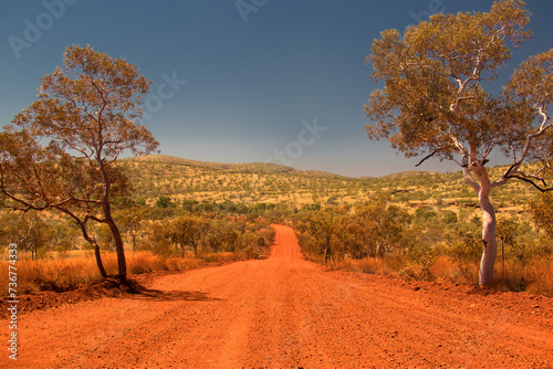 Travelling the Pilbara Region in Western Australia, Hamersley Range, Karijini National Park, Western Australia, Australia