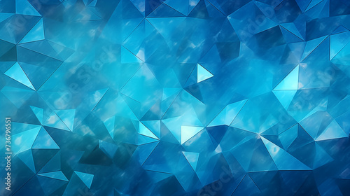 abstract luxury Mosaic triangles