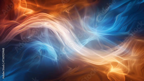 Contrasting fire and ice patterns mesmerize on a dark backdrop Vertical Mobile Wallpaper,Abstract background design 