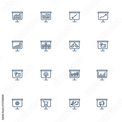 Data analysis icon editabled vector. Money and other, arrow