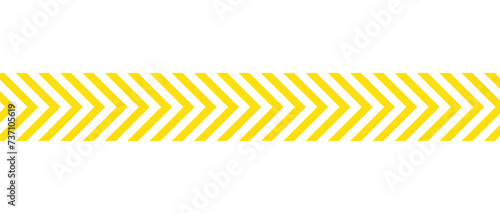 abstract seamless repeatable yellow arrow symbols vector.