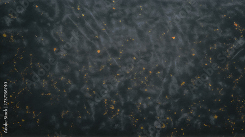 A black background with rusted orange spots and scratches