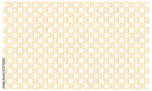 gold islamic pattern. arabic pattern frame. geometric ramadan eid al fitr tile background tile motif border.