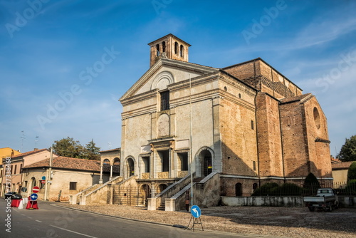 mantua, italien - kirche san sebastiano in der altstadt