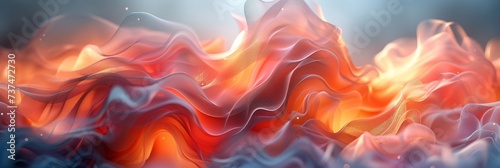 Abstract Wallpaper with Beautiful AI-Generated Art Generative AI