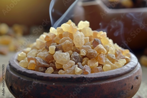 Frankincense dhoop a fragrant resin for perfumes and incenses