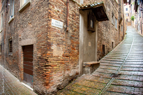 Pedestrian Alley - Urbino - Italy