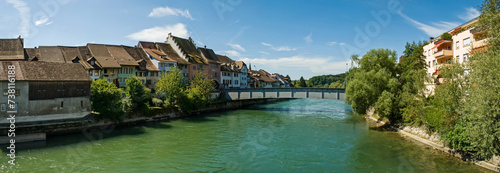 Brücke über die Reus in Mellingen
