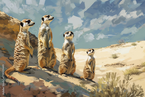 A family of meerkat