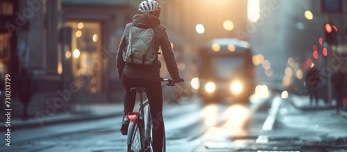 Biking within urban areas
