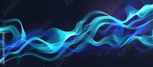blue speed line or wind motion abstract background