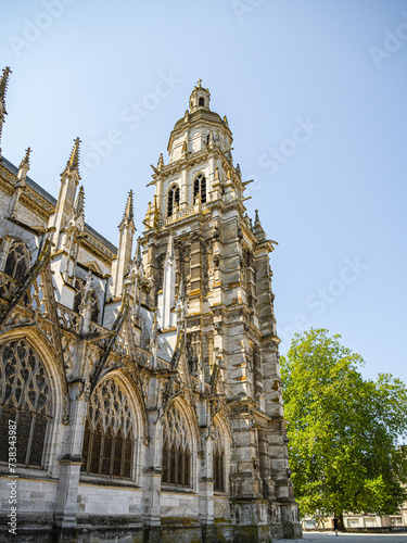 Notre-Dame of Evreux cathedral in Normandy