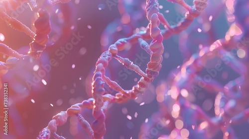 Genetic Epiphany: 3D DNA Double Helix – Illuminating Medical Research, Genetical Biology, Scientific Visualization, Ancestry, and the Art of Genetics