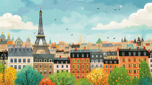 A Paris illustration