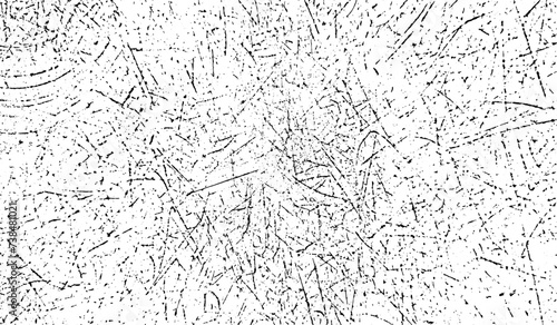 Black and white drowning of a old wall with scribble and scratches, vintage cracked concrete scribble effect, old wall background crack vector, grunge texture, Fractured texture ground