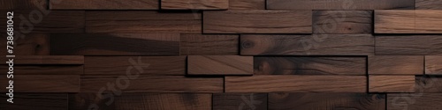 Spanduk lebar yang menampilkan tekstur kayu jati tua yang kaya dan lapuk