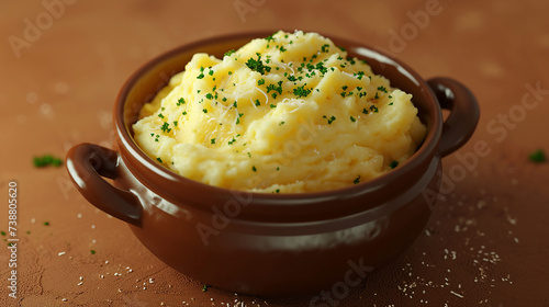 Aligot - Mashed Potatoes with Cheese Image