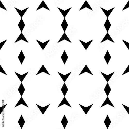 Seamless pattern. Rhombuses, figures ornament. Geometrical backdrop. Simple shapes background. Geometric wallpaper. Polygons motif. Digital paper, textile print, web design, abstract. Vector artwork.