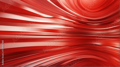 Red motion blur abstract background from Generative AI