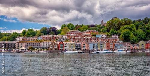 Dartmouth skyline, Dartmouth, England, UK