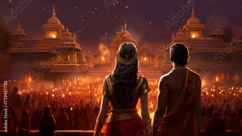 lord ram and sita in ayodhya