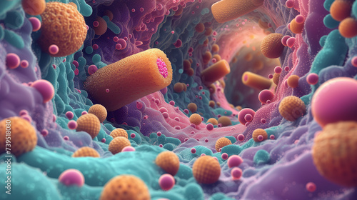 Microbial diversity in the gut and on body's surface shapes human physiology and health
