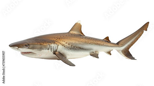 shark isolated on transparent background, element remove background, element for design.