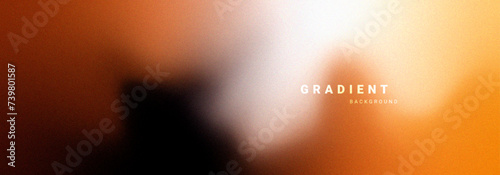 Trendy gradient with noisy textured background vector. 