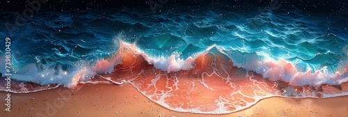 Beach Bonanza Summer Abstract Background, Banner Image For Website, Background, Desktop Wallpaper