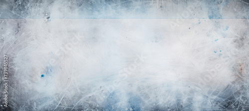 Top View of a Ice hockey rink texture background