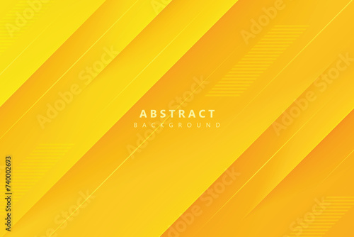 yellow abstract background with vector lines and modern diagonal shading