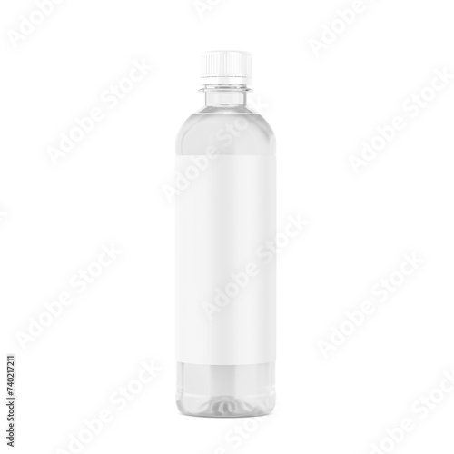 An image of a PET Water Bottle isolated on a white background