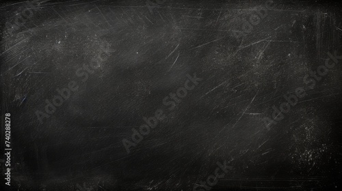 Creative Educational Tool - White Chalk Writes on a Blackboard Background