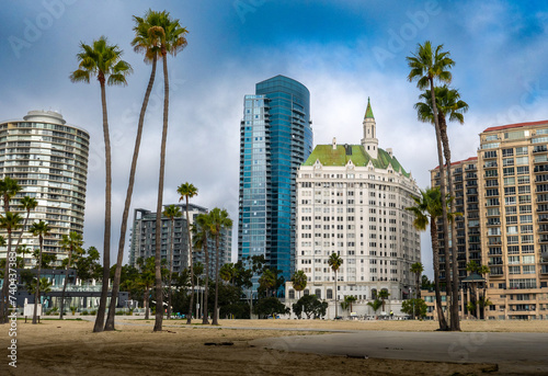 Skyline of Long Beach California