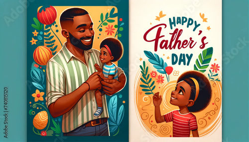 Happy Father's Day wish card