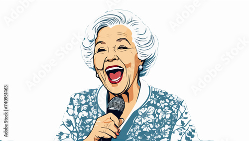 Abuela cantando