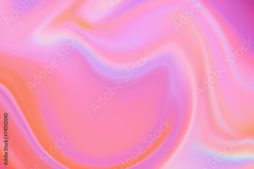 4K pink soft noise holo gradients background. Pink, orange and purple abstract wallpaper, smooth marbled waves, colorful background painting texture banner. Vibrant colors, rainbow color swirls.
