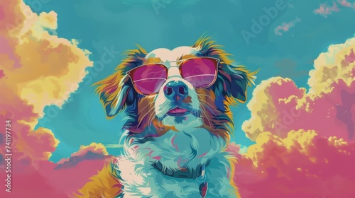 Animated story of a dogs day captured in lively pop art style heartwarming and fun