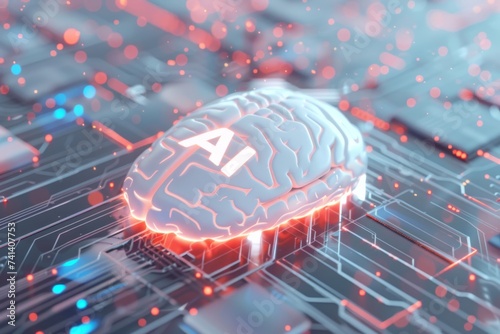 AI Brain Chip mobility aids. Artificial Intelligence moore law mind neurotransmitter uptake axon. Semiconductor terahertz laser circuit board neuromodulators