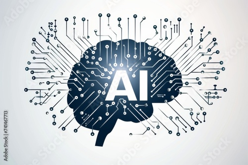 AI Brain Chip cognitive rehabilitation. Artificial Intelligence doping mind cognitive computing opportunities axon. Semiconductor spike trains circuit board emerging trend