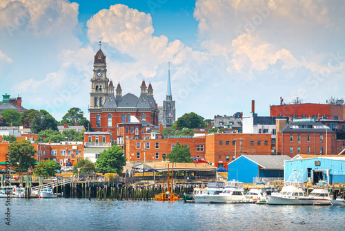 Gloucester, Massachusetts, USA on the Harbor