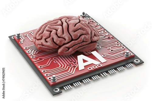 AI Brain Chip peripheral neuropathy. Artificial Intelligence cognitive enhancers mind knuth morris pratt algorithm axon. Semiconductor multicolor laser circuit board indicator