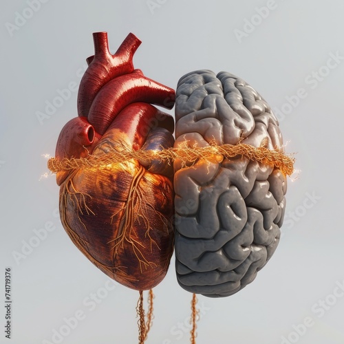 The Heart and Brain are Connected by a Bundle of Nerves